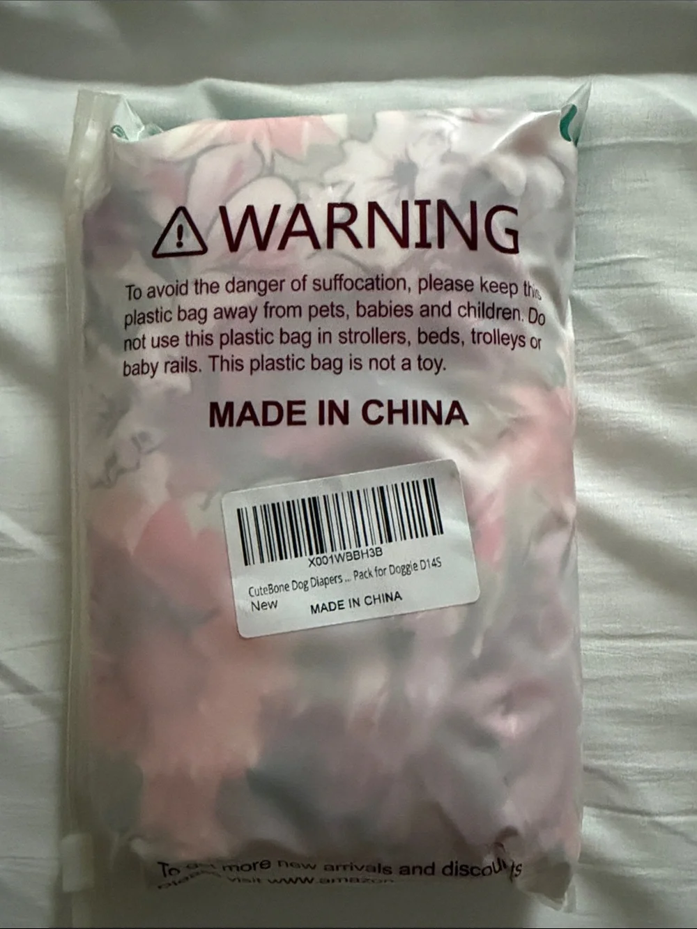 NWT CuteBone Washable Doggie Diapers